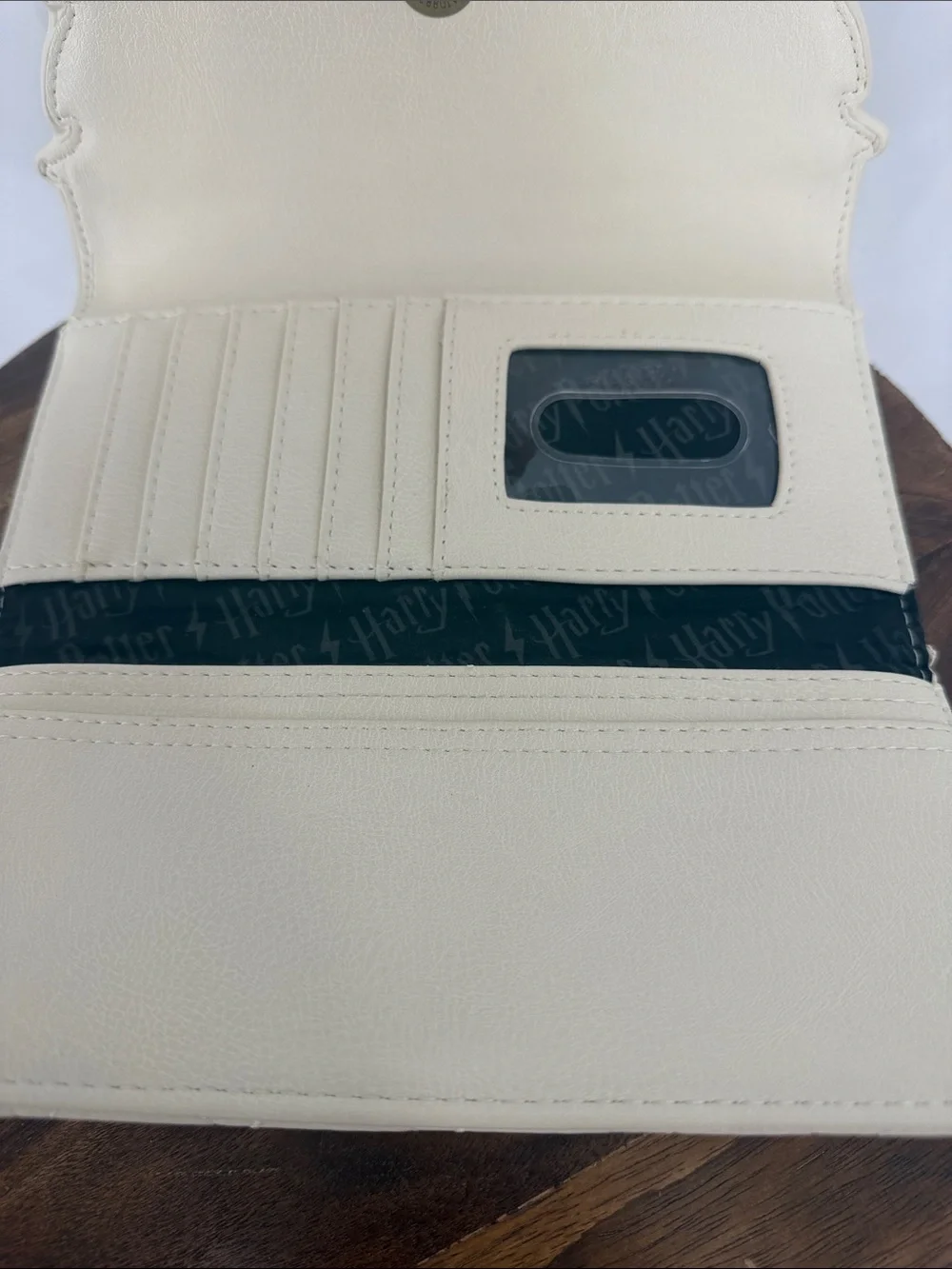 Loungefly Harry Potter Hedwig‎ Owl Flap Wallet White Vegan Leather